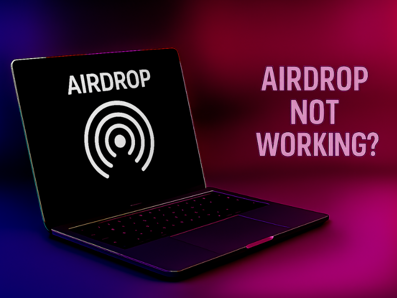 AirDrop Not Working on macOS? Fix It Fast